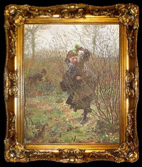 framed  Frederick Walker,ARA,RWS Spring (mk46), ta009-2